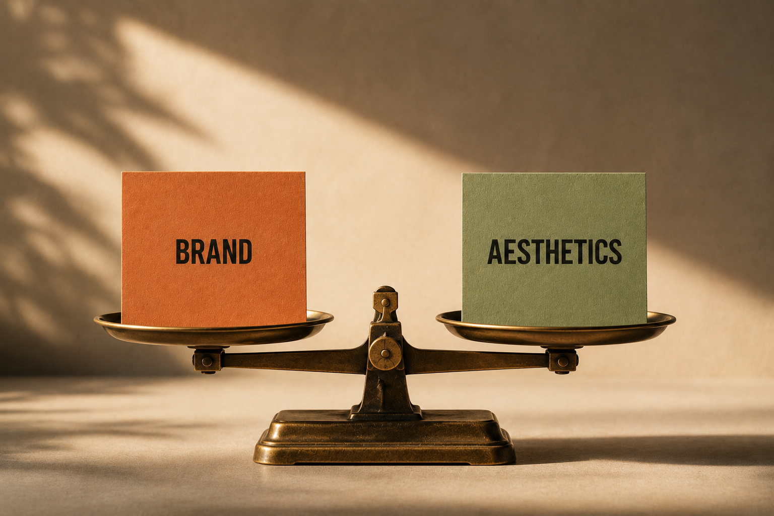 Brand Thinking vs. Brand Aesthetics: What Actually Grows a Brand in 2026?